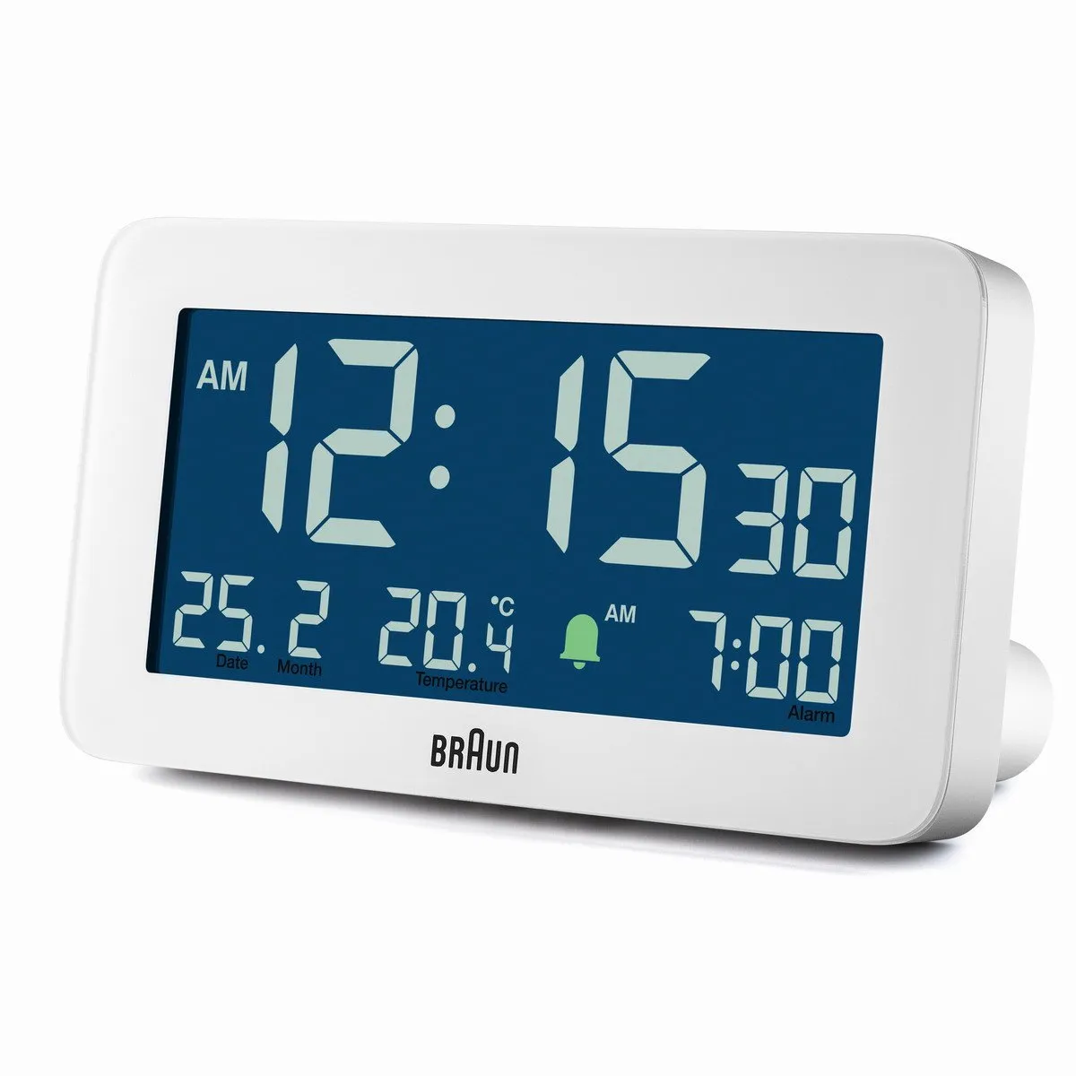 Braun BC10W Digitaal Wekker - Wit