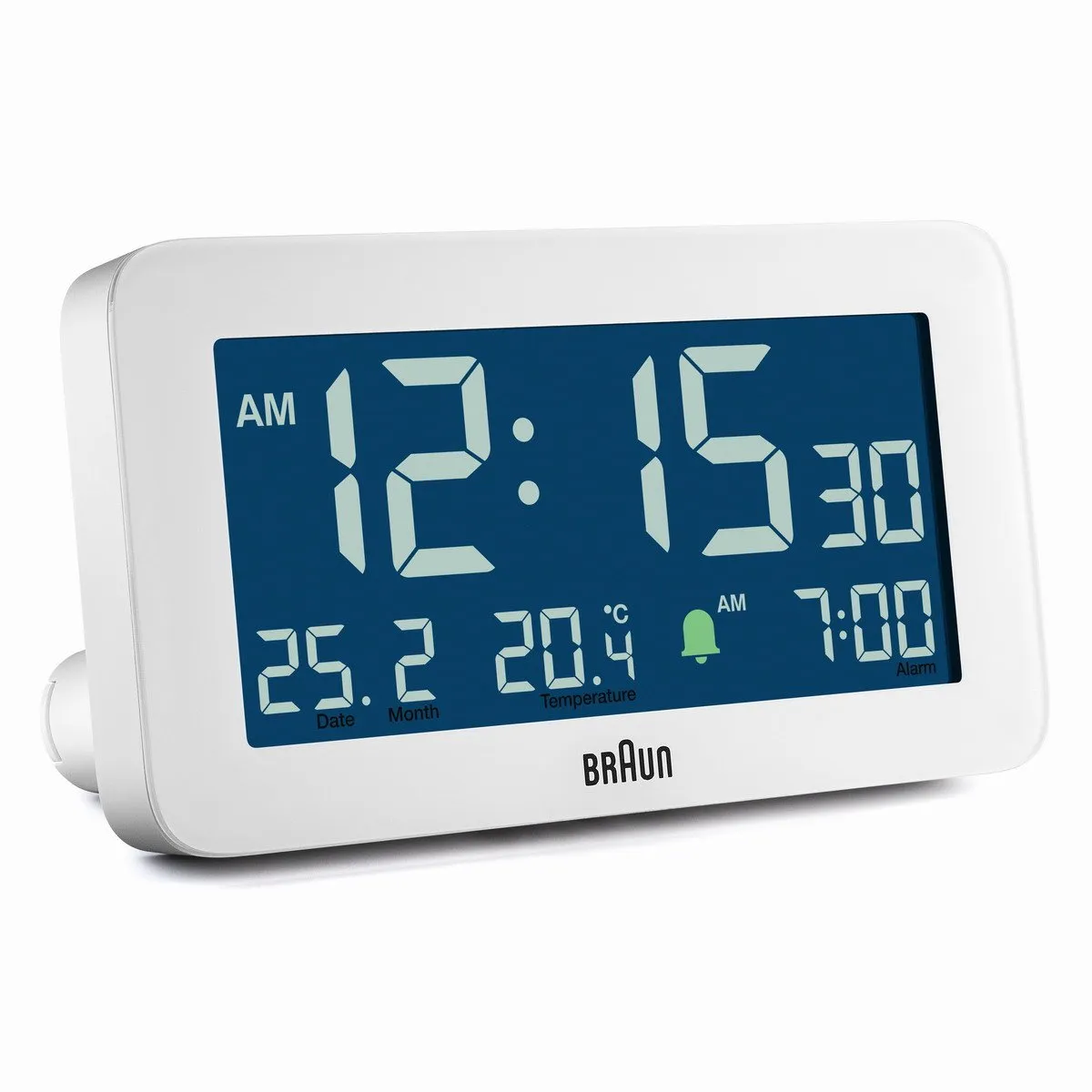 Braun BC10W Digitaal Wekker - Wit