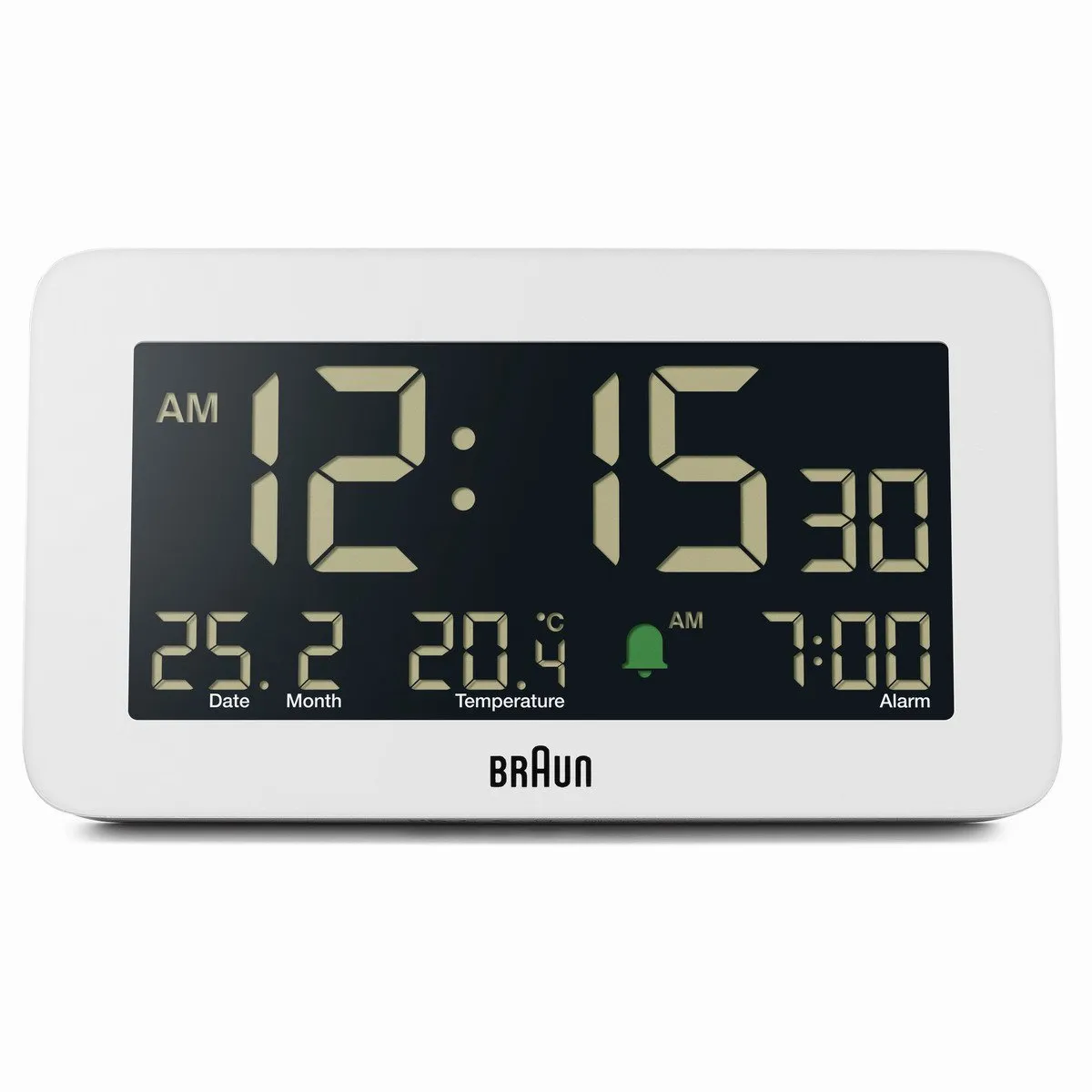 Braun BC10W Digitaal Wekker
