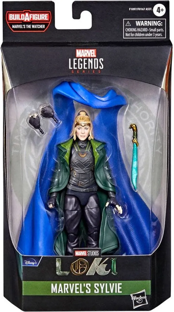 Hasbro Marvel Legends Sylvie Action Figure FANS-F10975L0 - Bonte kleuren - afbeelding 3 van 6