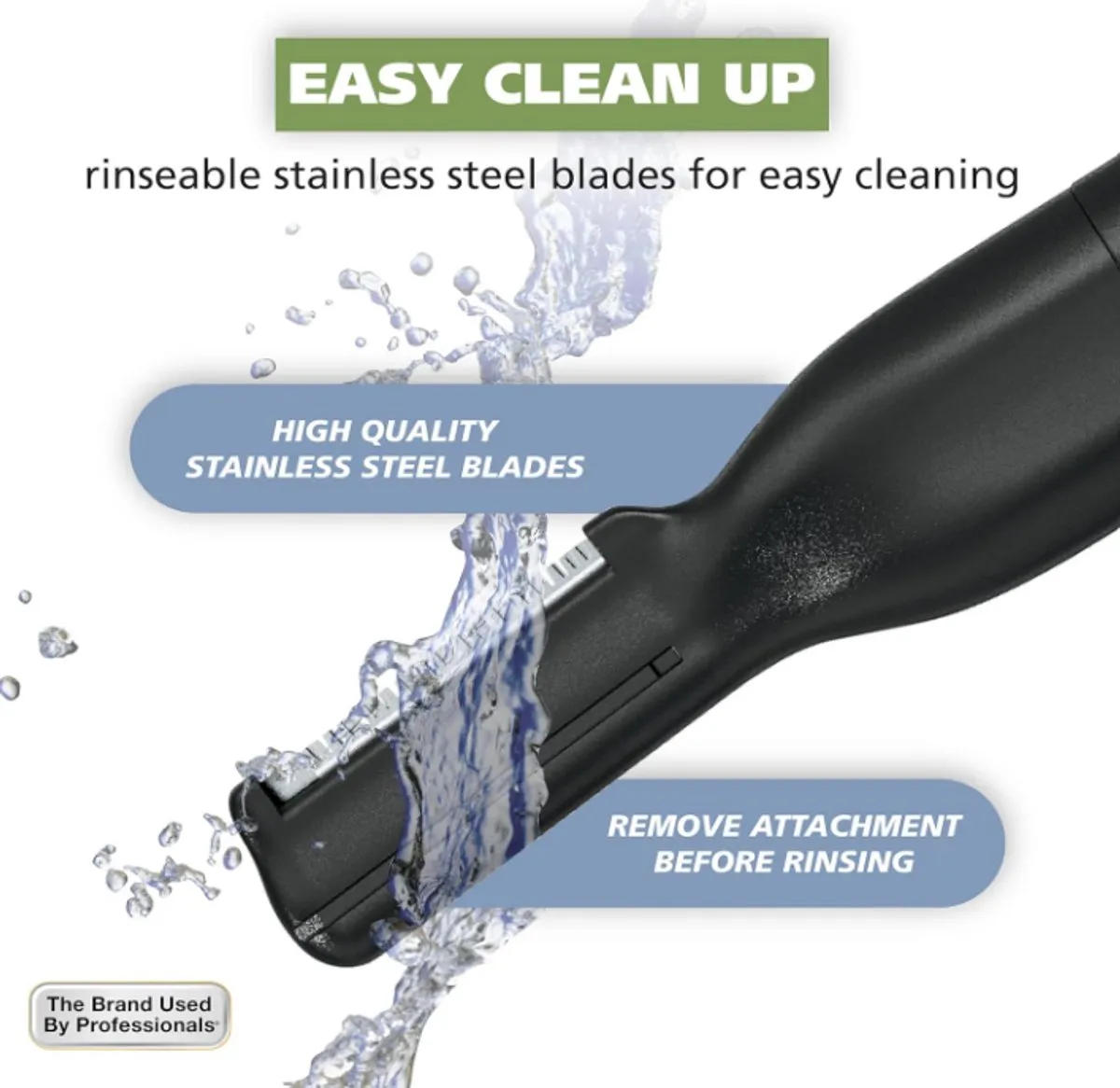 Wahl Micro Groomsman Trimmer - Black