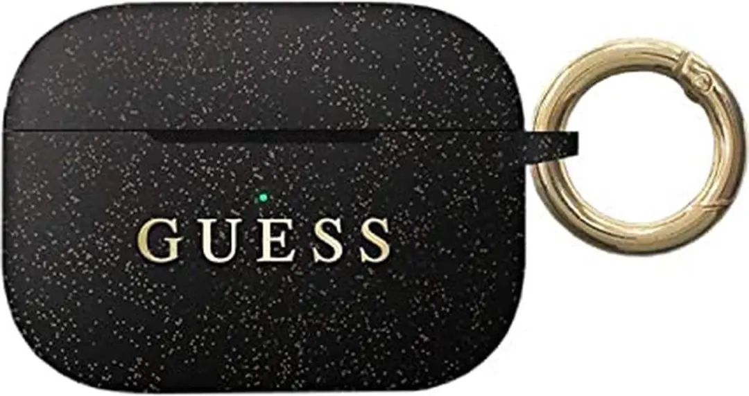Guess Siliconen Cover AirPods Pro 4439 - Zwart