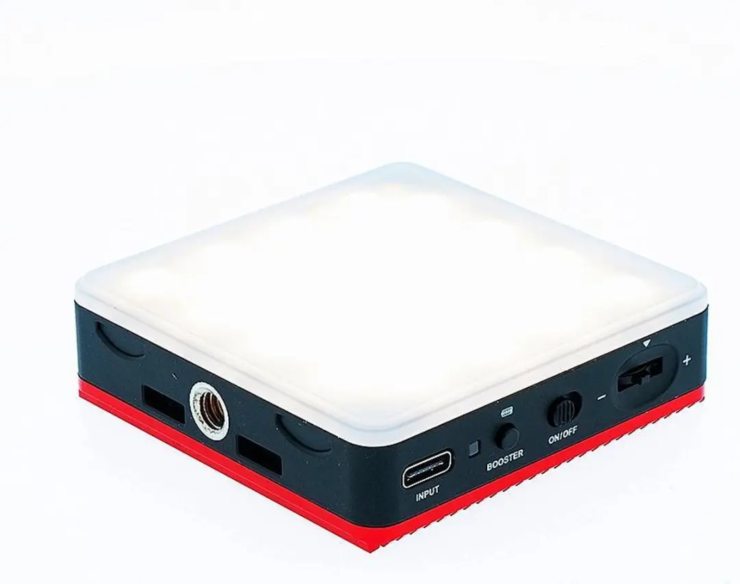 Bresser Pocket 5W LED-Licht - Rood/Wit/Zwart