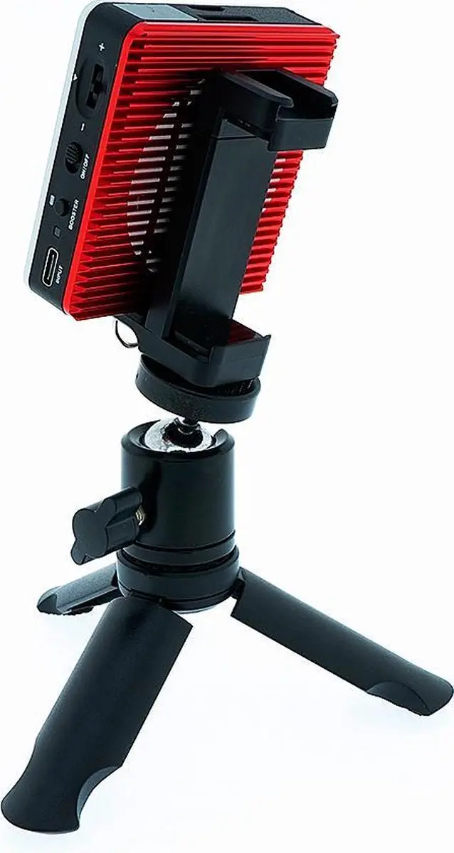 Bresser Pocket 5W LED-Licht - Rood/Wit/Zwart
