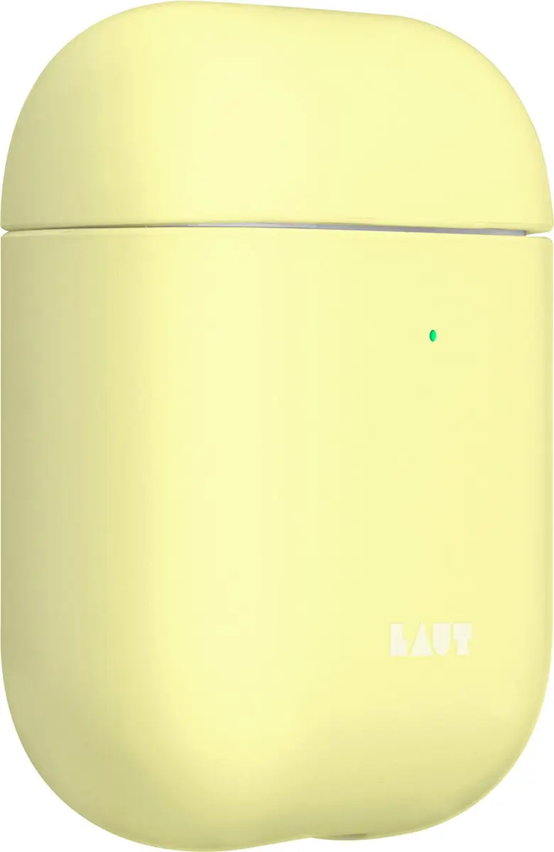 Laut Huex Pastel Hoes AirPods 1/2 - Lichtgeel