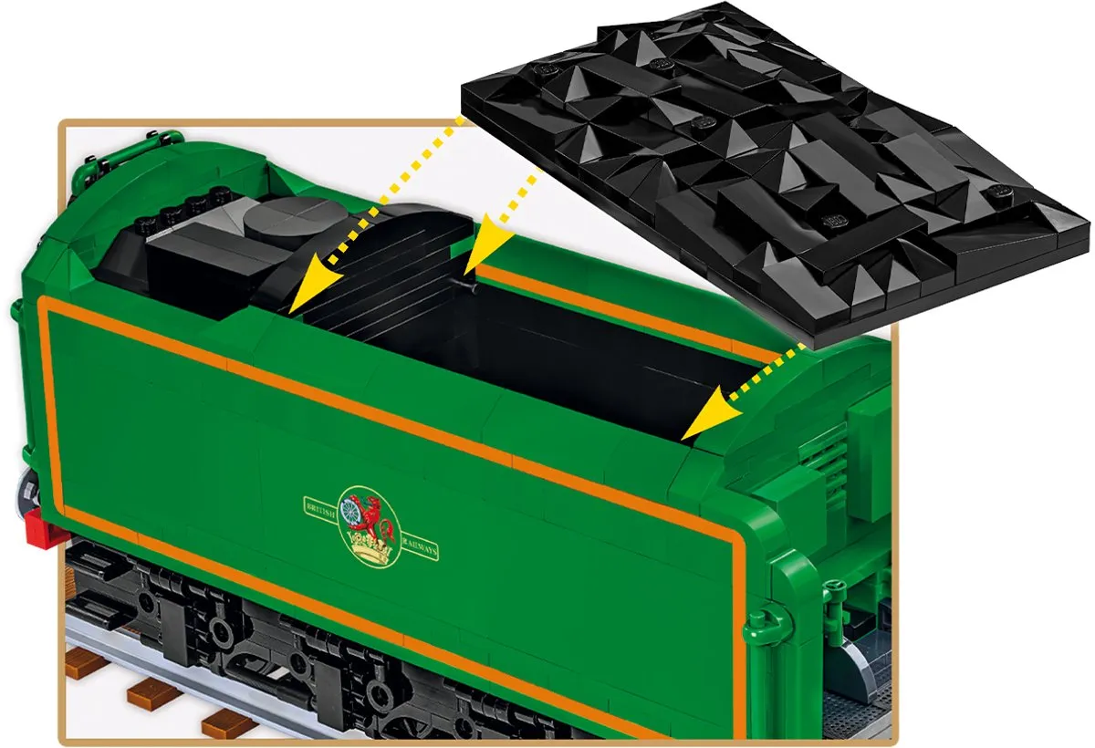 Cobi Flying Scotsman Bouwset 2677 Onderdelen 1:35 - 6292 - afbeelding 6 van 6