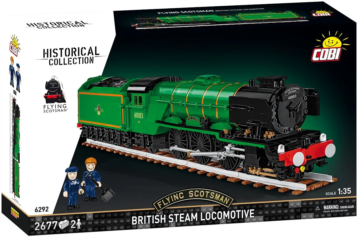 Cobi Flying Scotsman Bouwset 2677 Onderdelen 1:35