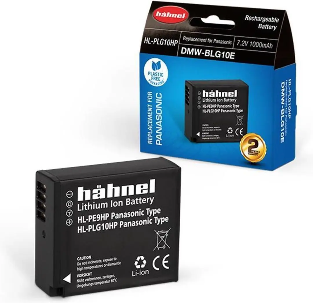 HAHNEL HL-PLG10HP Accu Panasonic DMW-BLG10 - 1000mAh