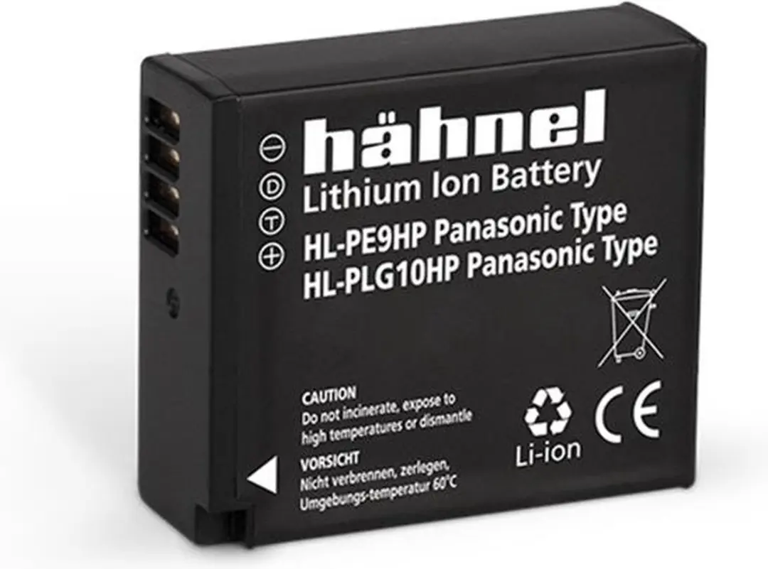 HAHNEL HL-PLG10HP Accu Panasonic DMW-BLG10 - 1000mAh