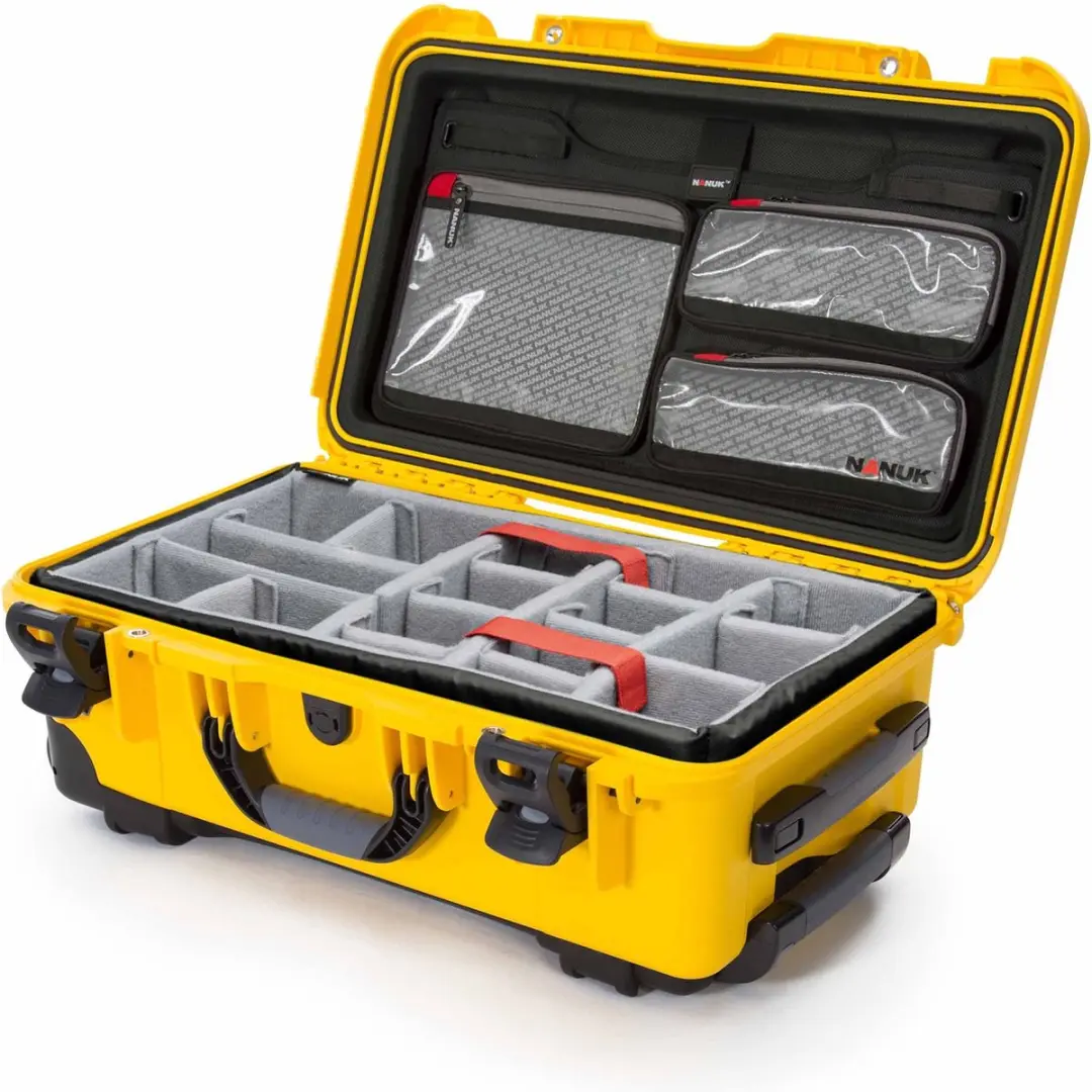 Nanuk 935 Pro Photo Kit Koffer - Geel