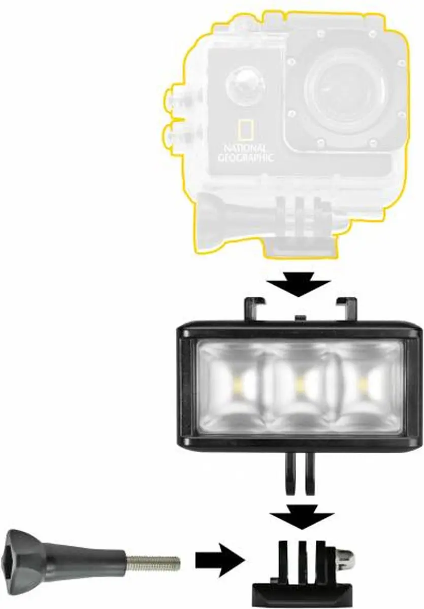 National Geographic Action Cam LED-lamp 5600K