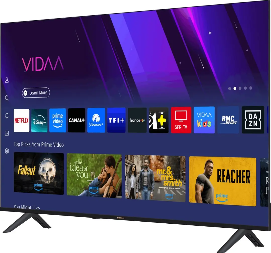 Hyundai Smart TV 40 inch Randloos - Full HD - 2x HDMI/USB - Zwart