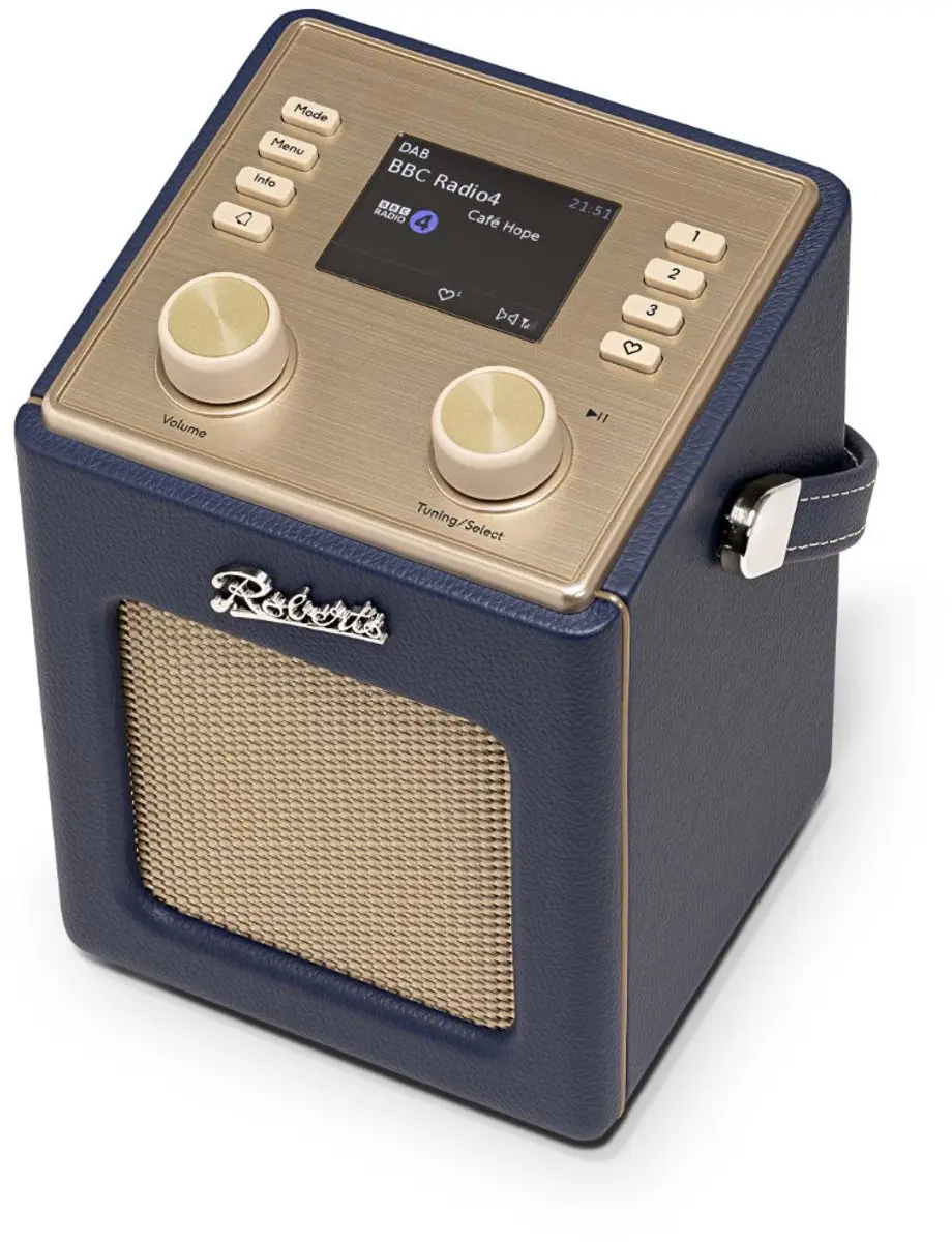Roberts Revival Mini 2 Draagbare Radio - Marineblauw