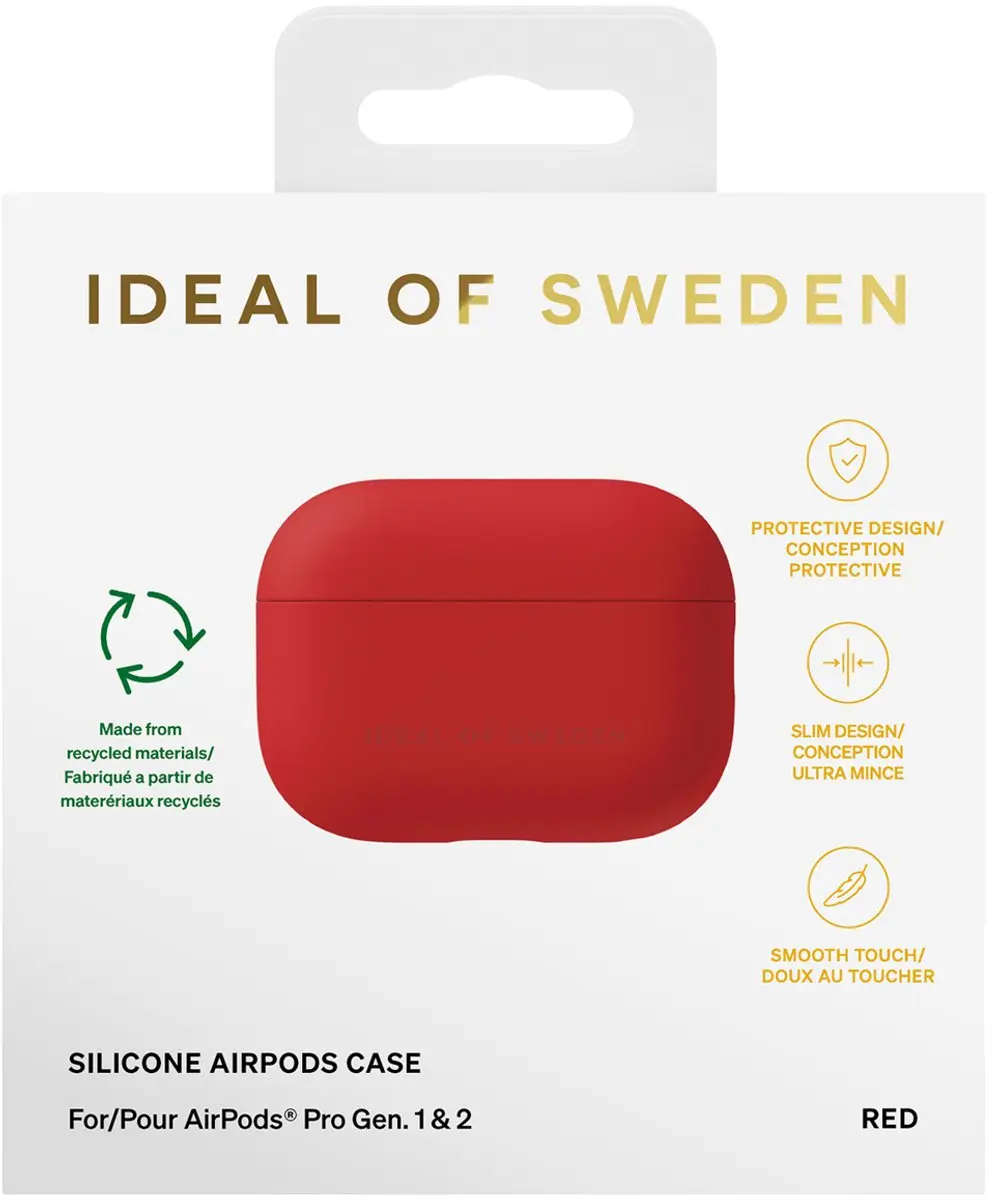 iDeal of Sweden Silicone Case Apple AirPods Pro - Rood
