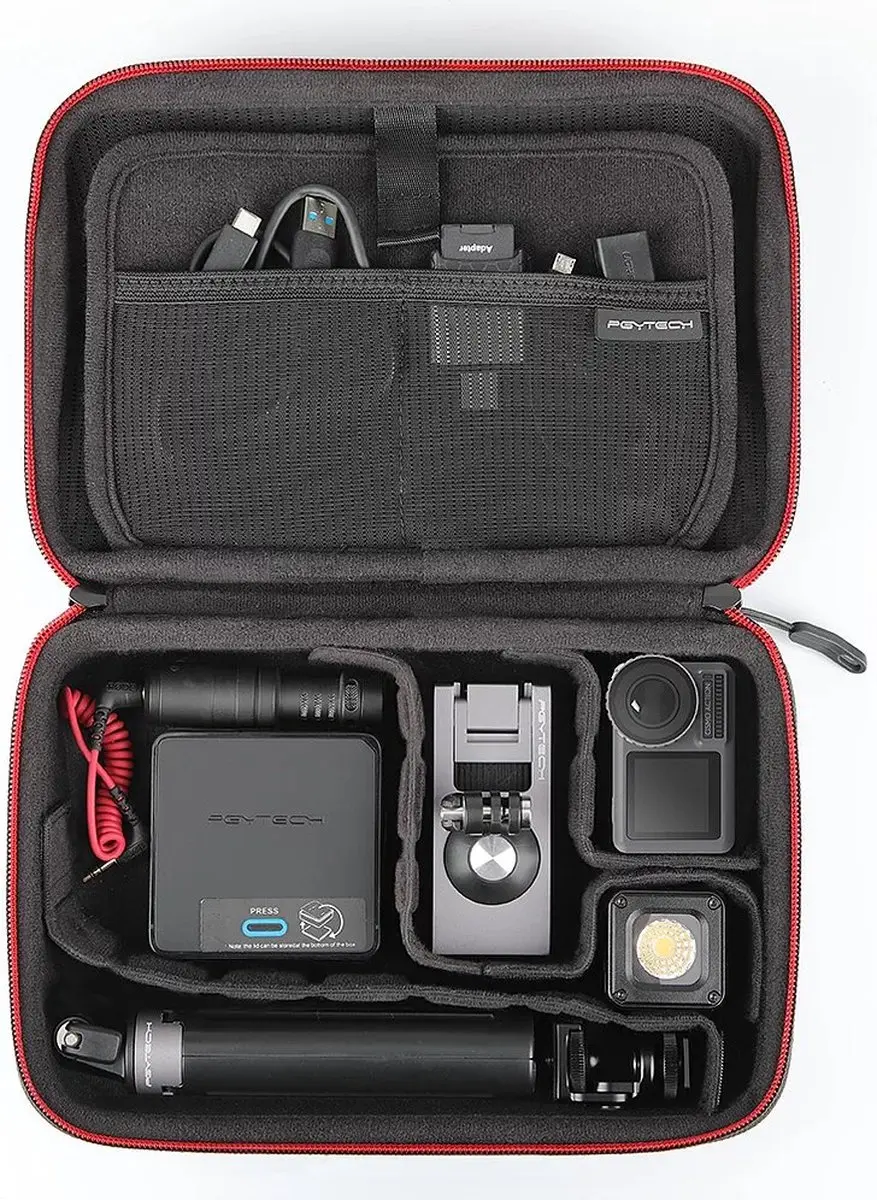 PGYTECH P-18C-020 Beschermhoes - Actioncam - 22cm - Zwart