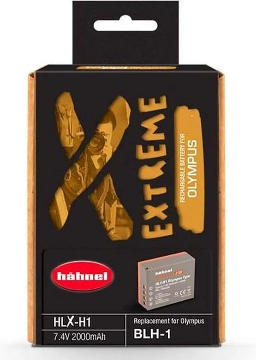 HAHNEL Accu Extreme BLH-1 2000mAh - Olympus HLX-H1