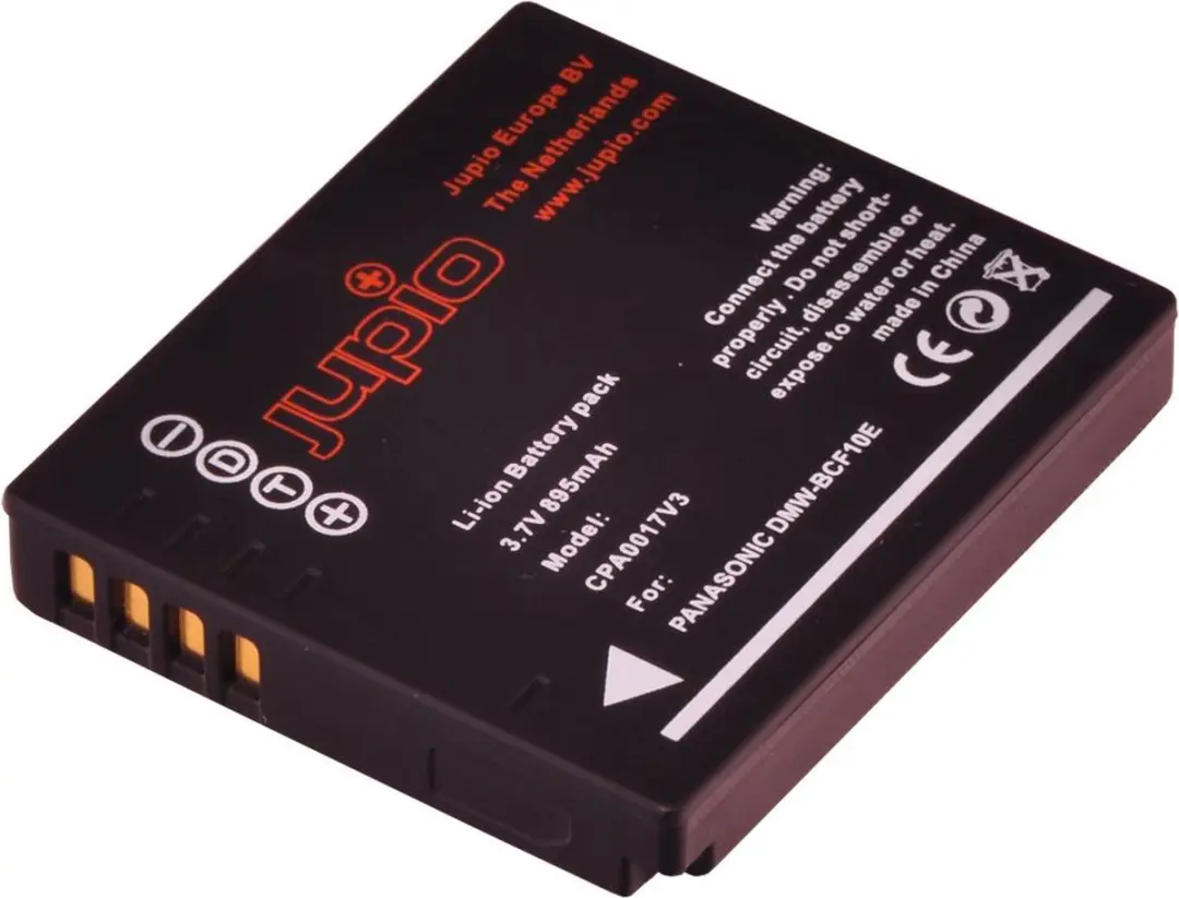 Jupio DMW-BCF10 Accu - 895mAh - Compactcamera