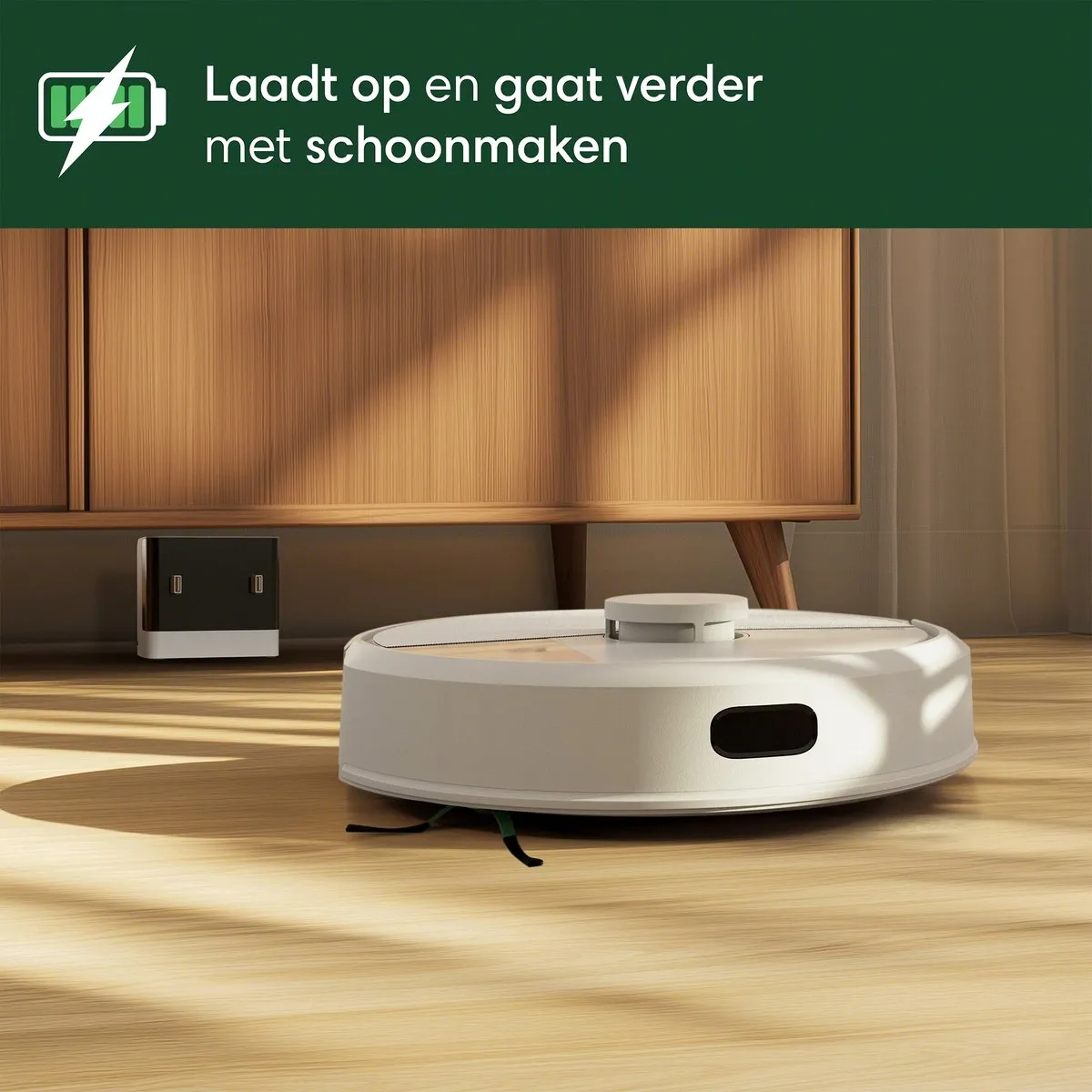 iRobot Roomba 105 Combo Y311240 Robotstofzuiger - Wit