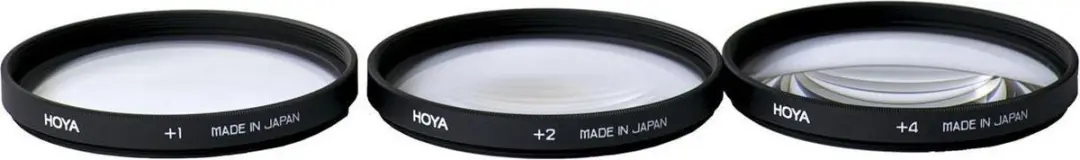Hoya Close-Up Set 58mm +1 +2 +4 HMC II - 3 Stuks