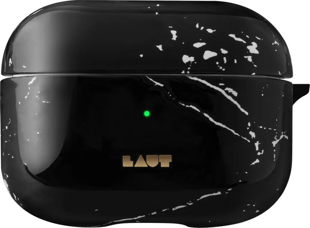 Laut Huex Element Marmer Hoesje AirPods Pro - Zwart