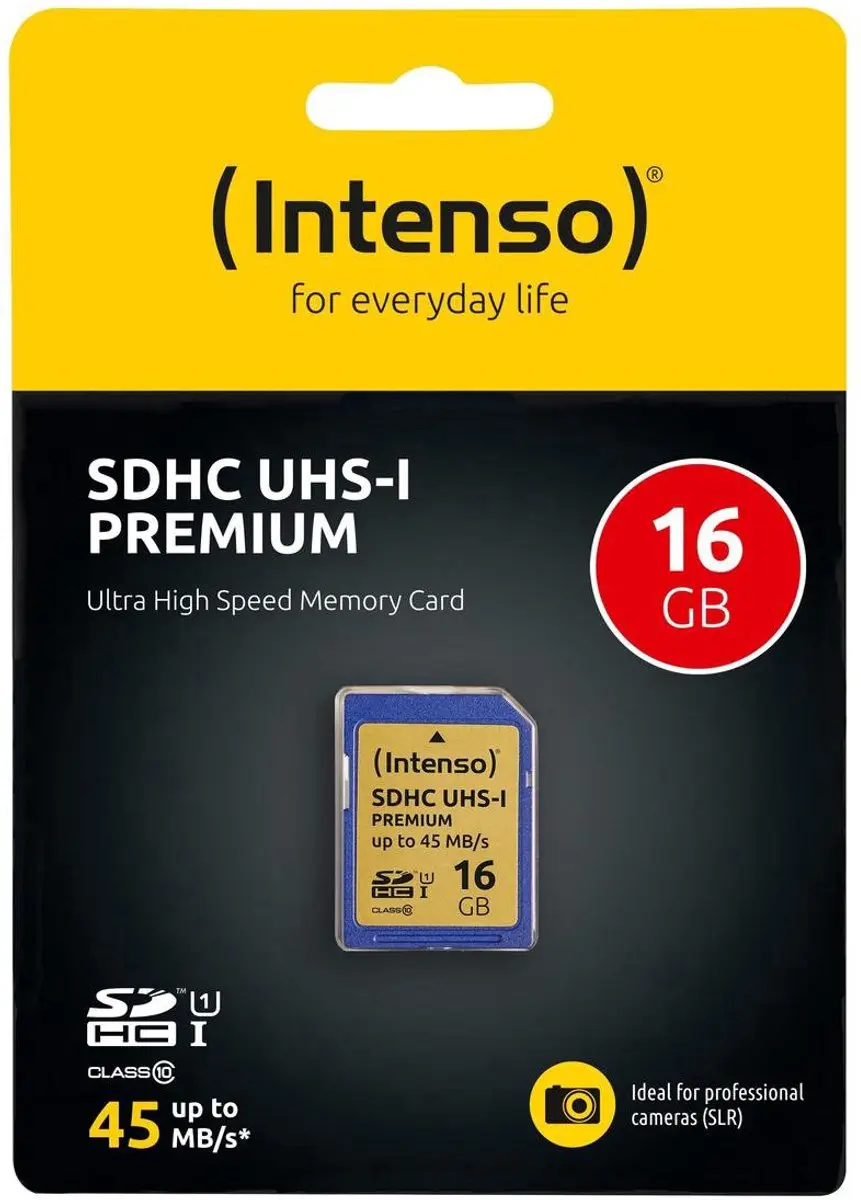 Intenso SDHC UHS-I Premium 16GB Class 10 - 3421470