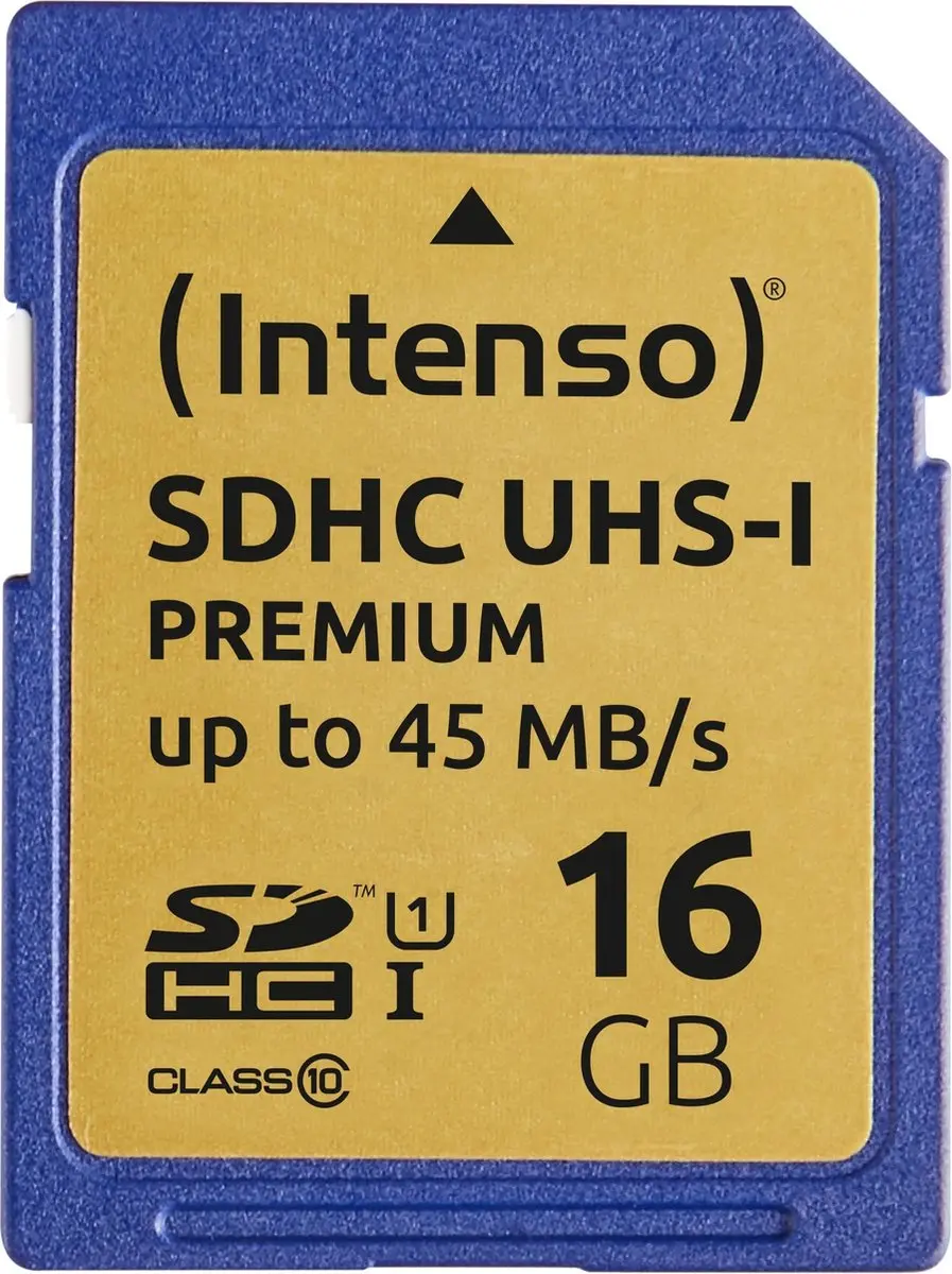 Intenso SDHC UHS-I Premium 16GB Class 10