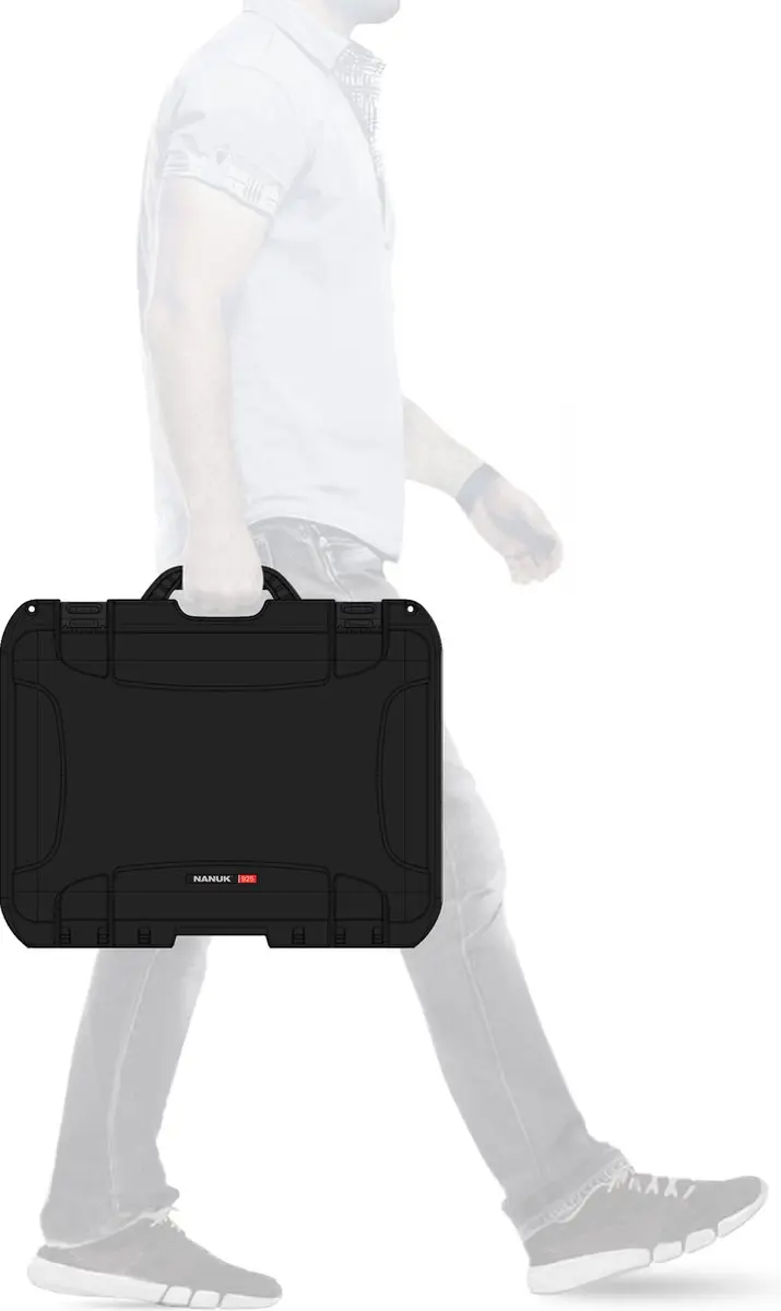 Nanuk 925CFB Trolly cameratas - L - Zwart