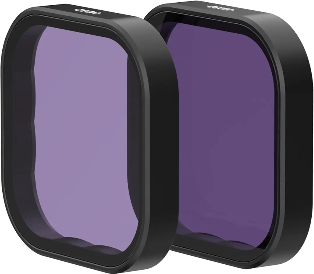 Telesin ND32/64 Lens Filter Kit GoPro Hero 9/10/11/12 - Duits Glas - Zwart - afbeelding 2 van 2