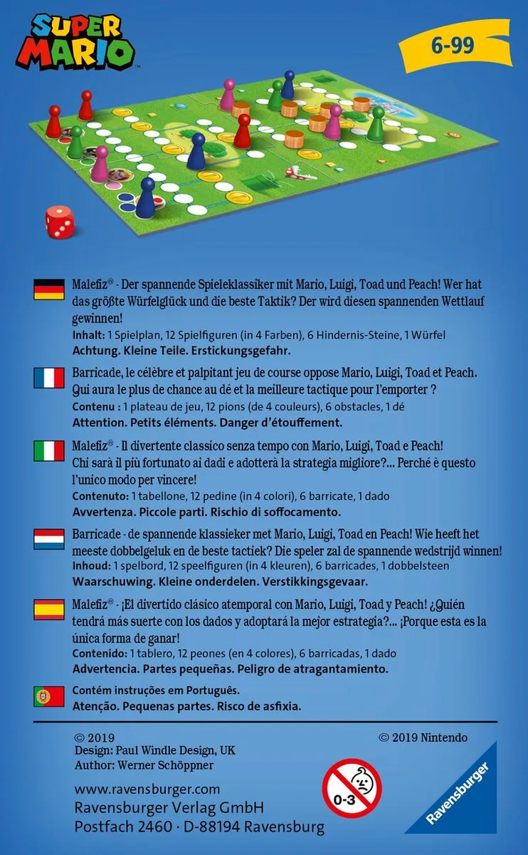 Ravensburger Super Mario Barricade - Multi