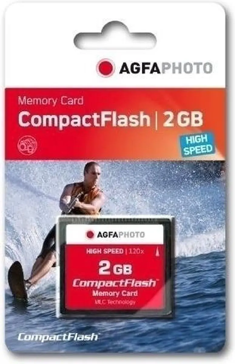 AgfaPhoto CF Geheugenkaart 2GB - 120x