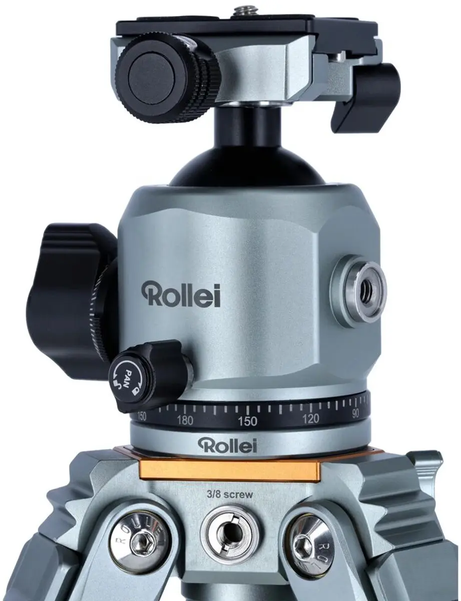 Rollei Lion Rock Pro Statief 4-delig - Grijs/Zwart