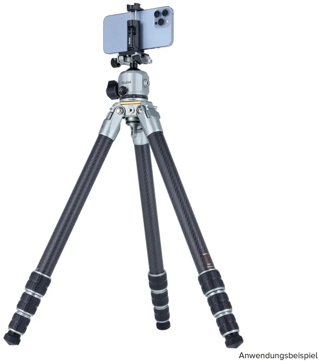 Rollei Lion Rock Pro Statief 4-delig - Grijs/Zwart