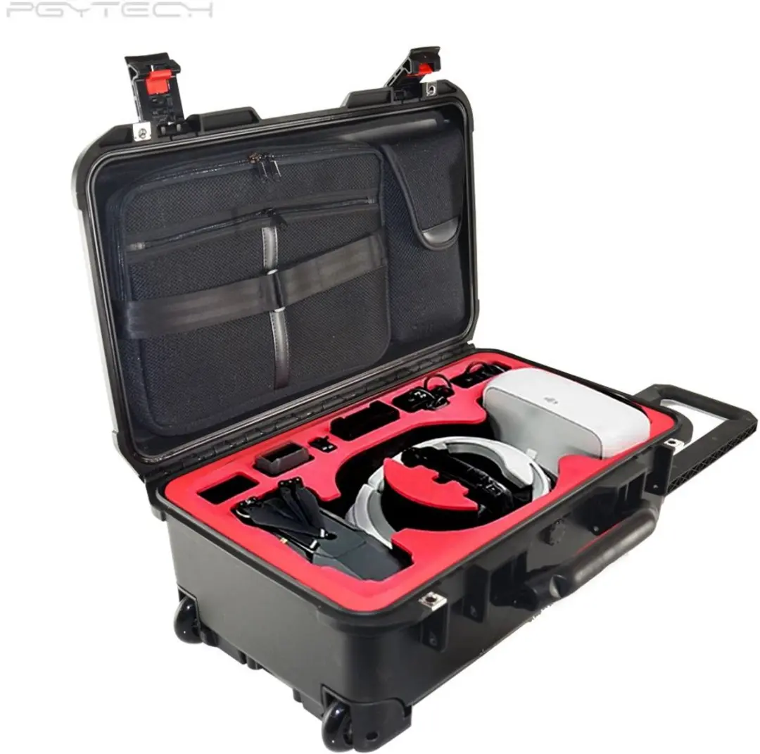 Pgytech Safety Carrying Case Mavic Pro + Goggles - Zwart