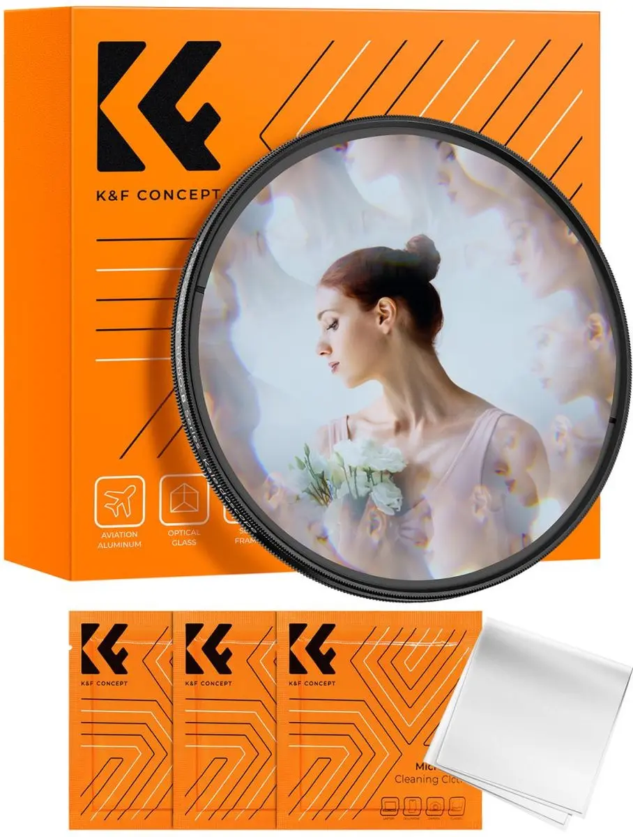 K&F Concept 58mm Kaleidoscope Nano-B Filter