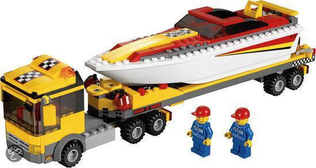 LEGO City Powerboot Transporter 4643 - 254 Stukken