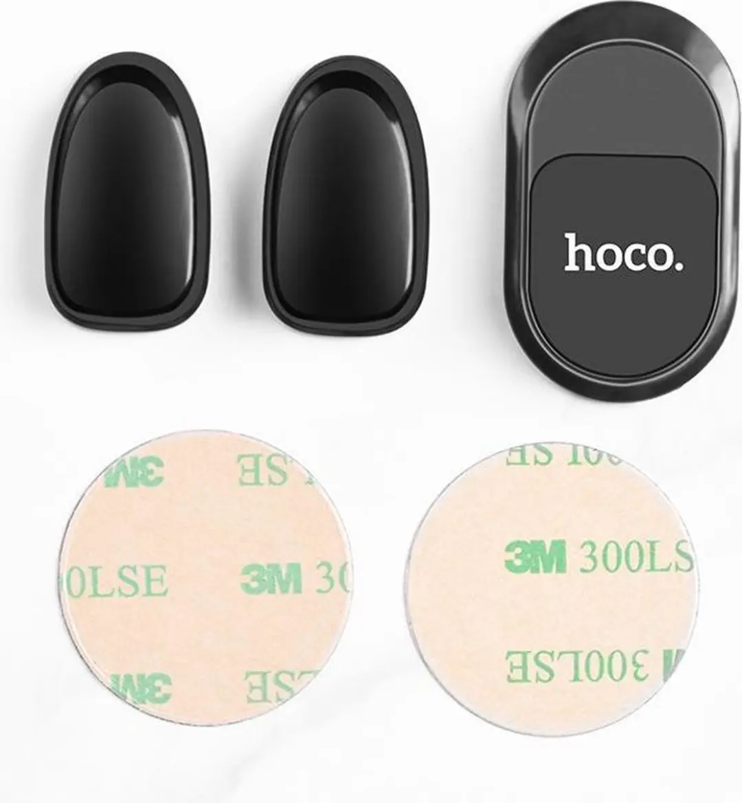 Hoco PH19 Mysterious Magneethouder - Zwart - afbeelding 5 van 6