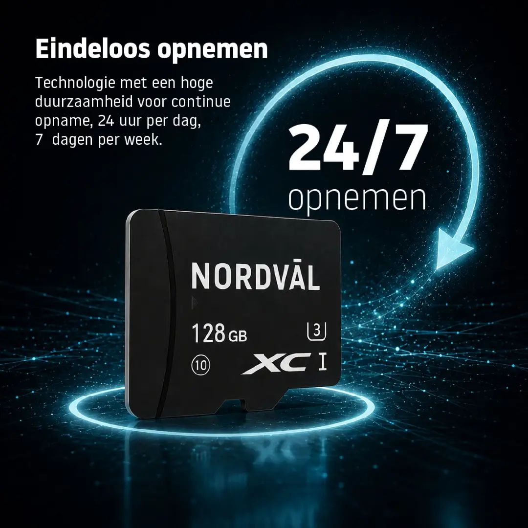Nordväl Micro SD Kaart MSD01-128GB 128GB - V30 UHS-I