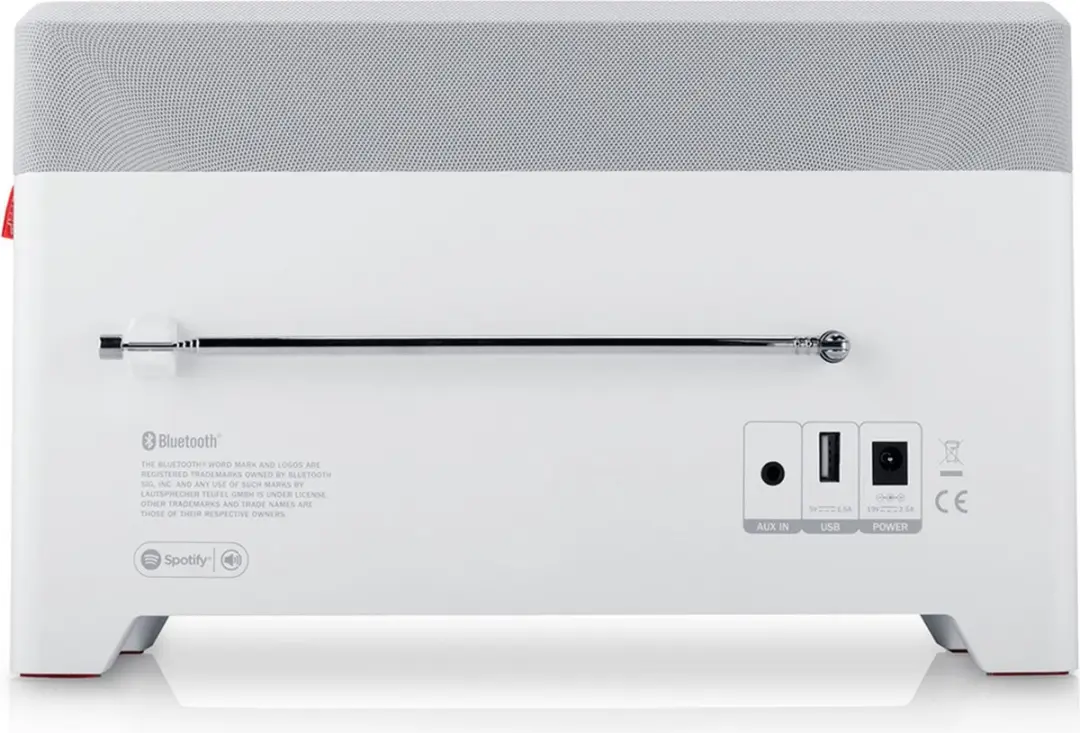 Teufel RADIO 3SIXTY Internetradio - DAB+/FM/Bluetooth - 30W - Wit