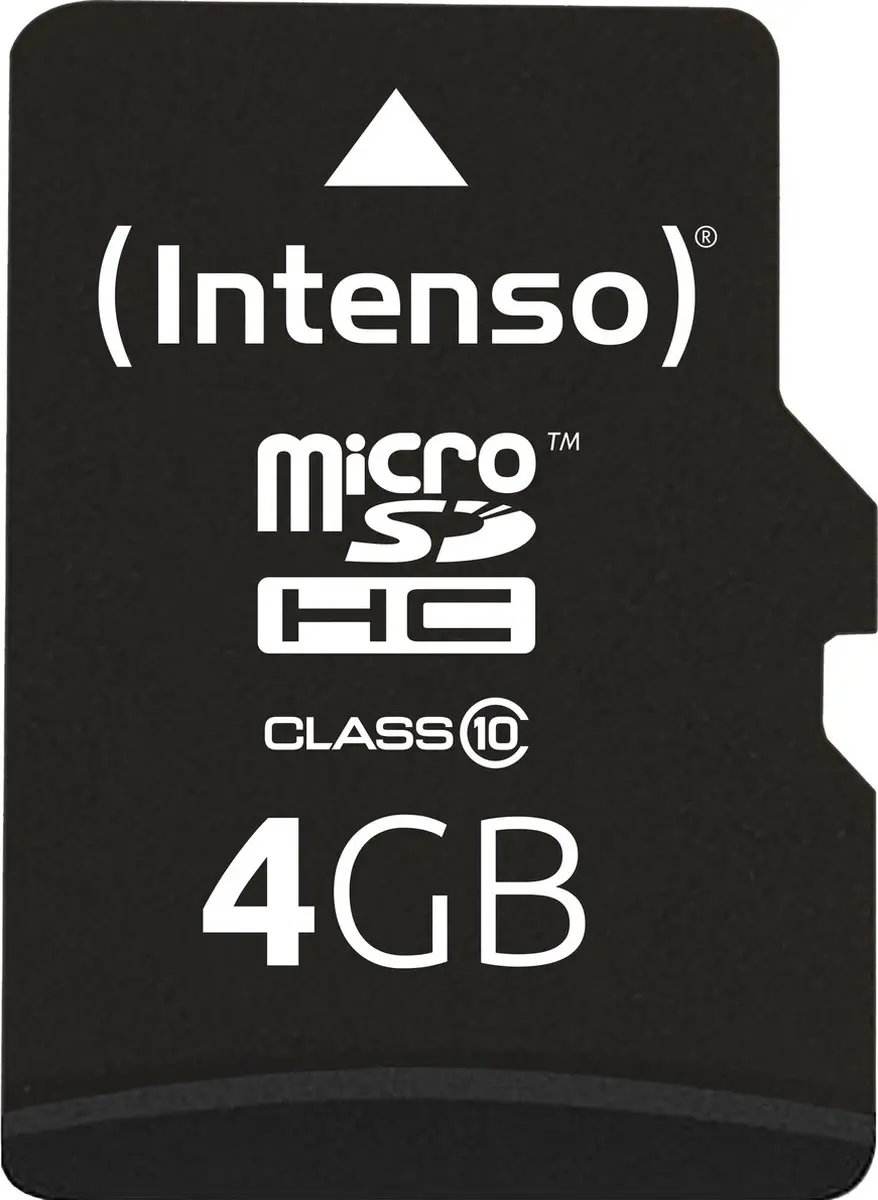 Intenso 4GB Micro SDHC 3413450 - Klasse 10