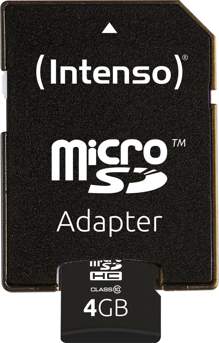 Intenso 4GB Micro SDHC 3413450 - Klasse 10