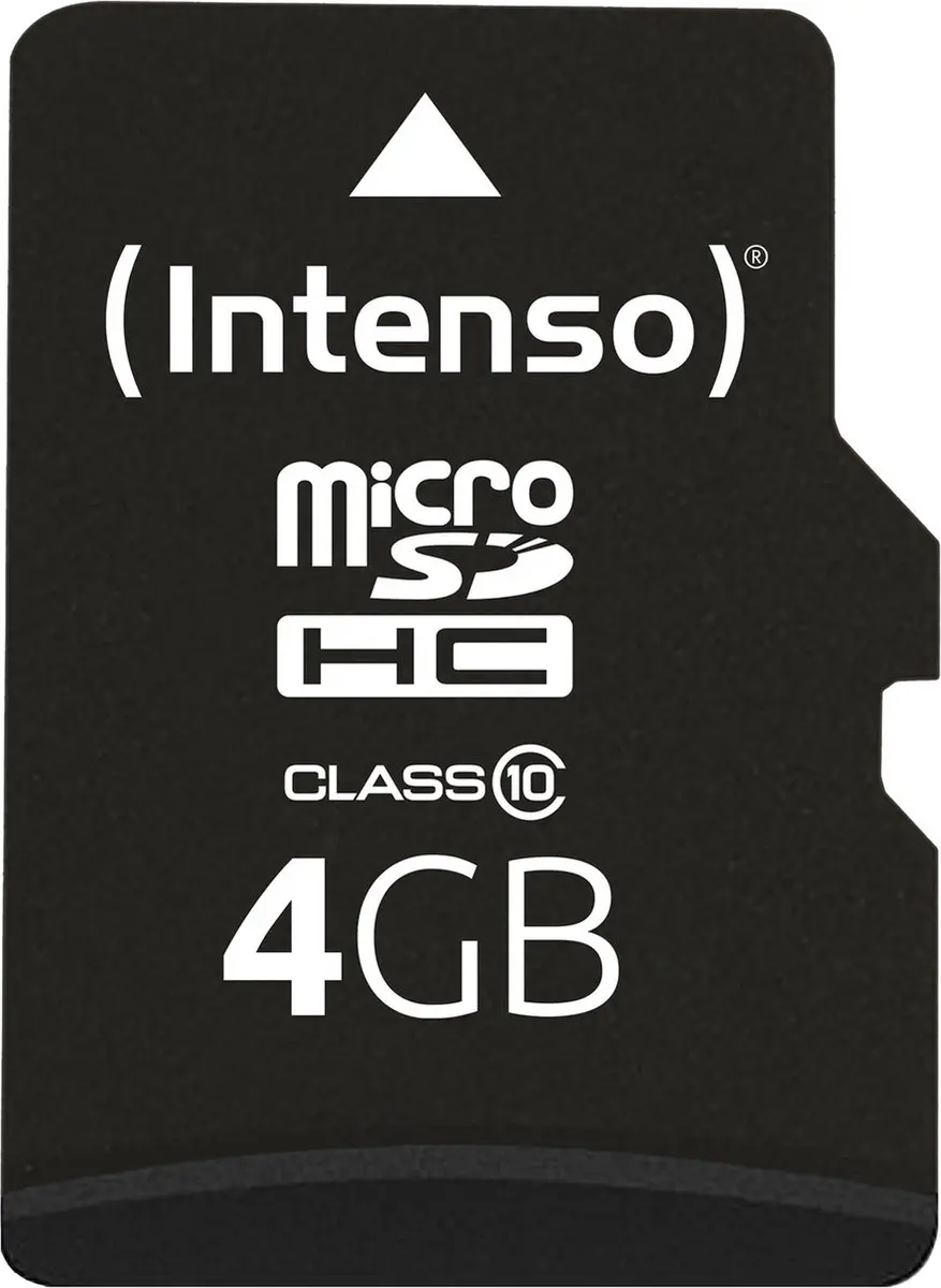 Intenso 4GB Micro SDHC 3413450 - Klasse 10