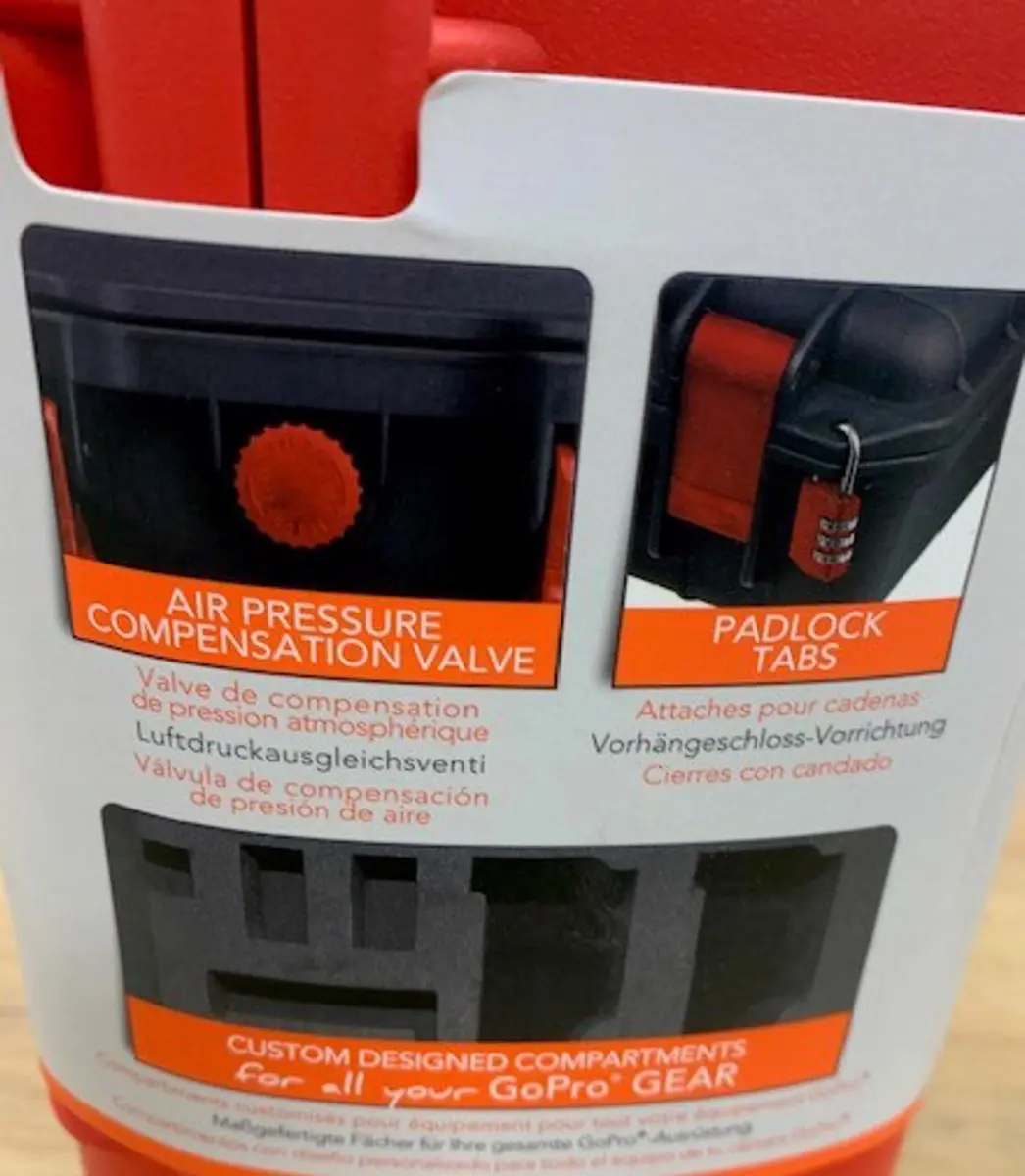 XSories Big Black Box DIY Koffer - Actioncam - Rood DGXBB2B-RD