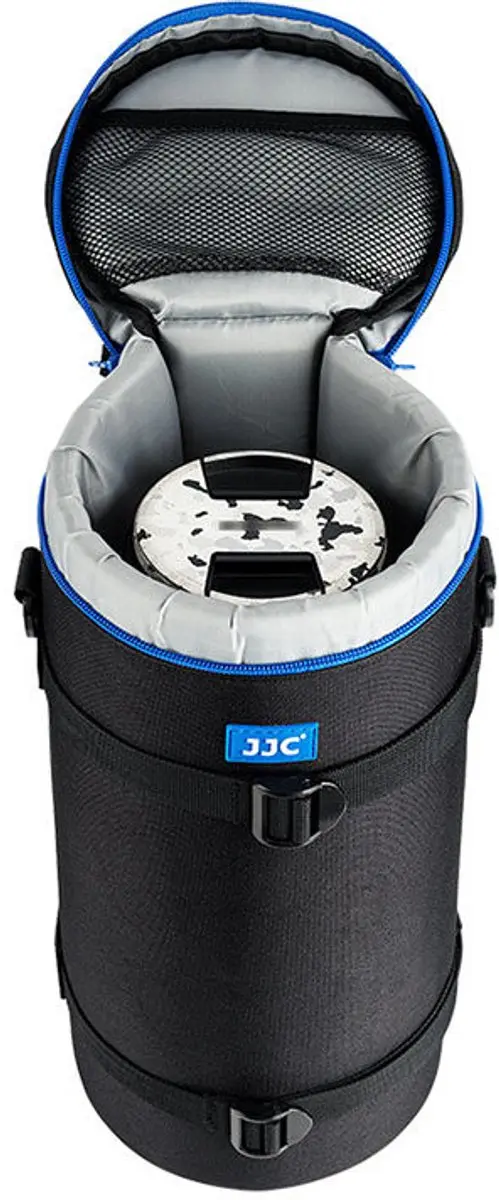 JJC DLP-8II Deluxe Lenshoes - Blauw/Zwart