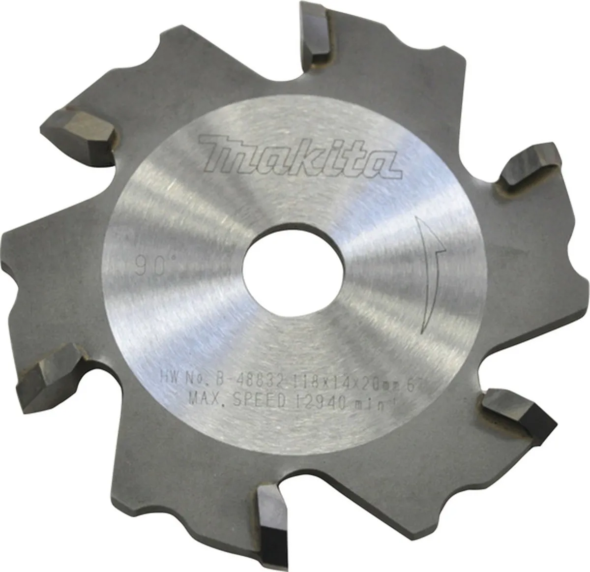 Makita B-48832 Cirkelzaagblad Aluminium - 6 Tanden