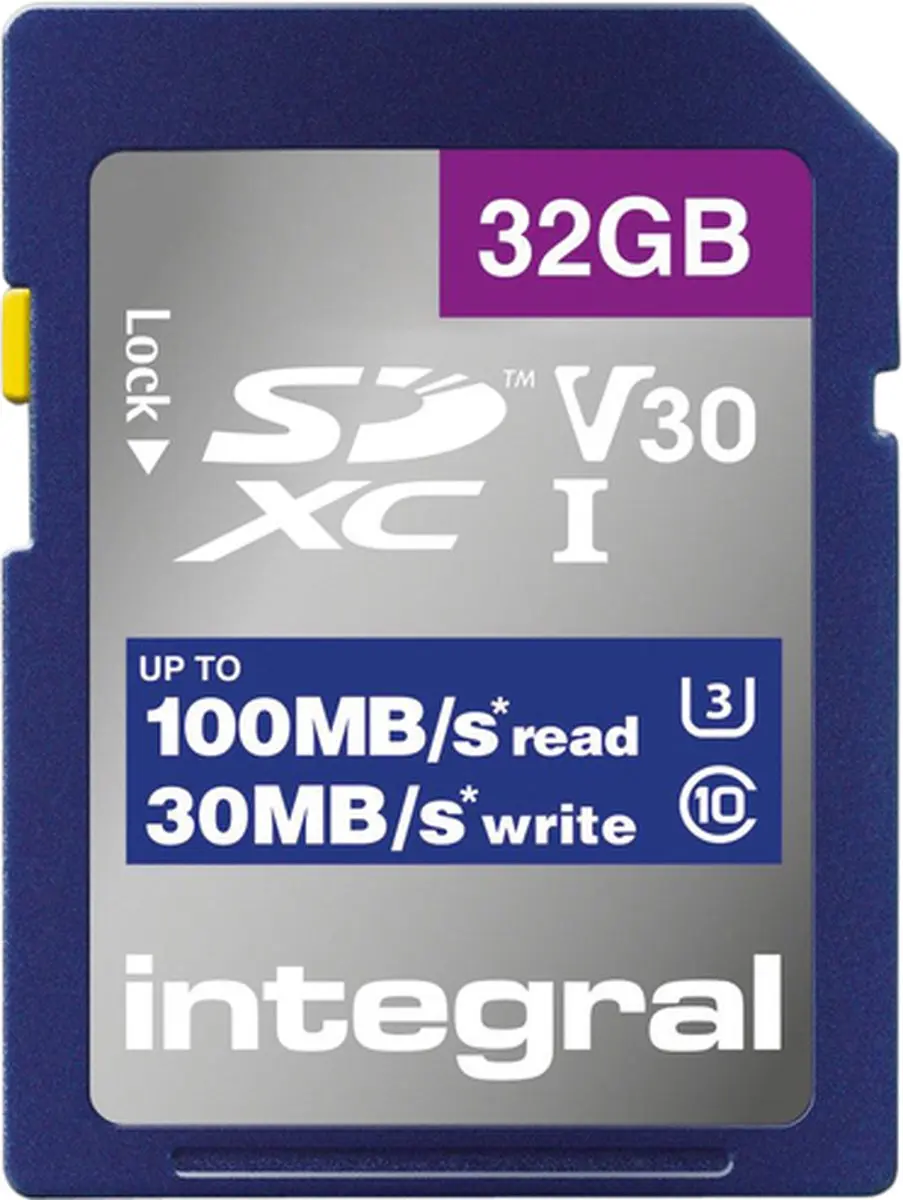 Integral INMSDH32G-100V30 Geheugenkaart 32GB