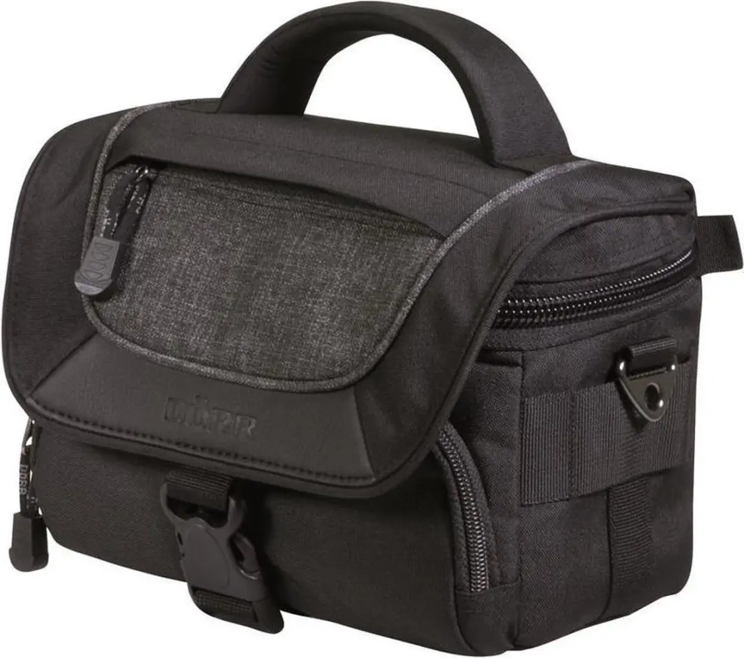 Dörr Fototas Classic XS 456420 - Schoudertas - 3 Lenzen - Zwart