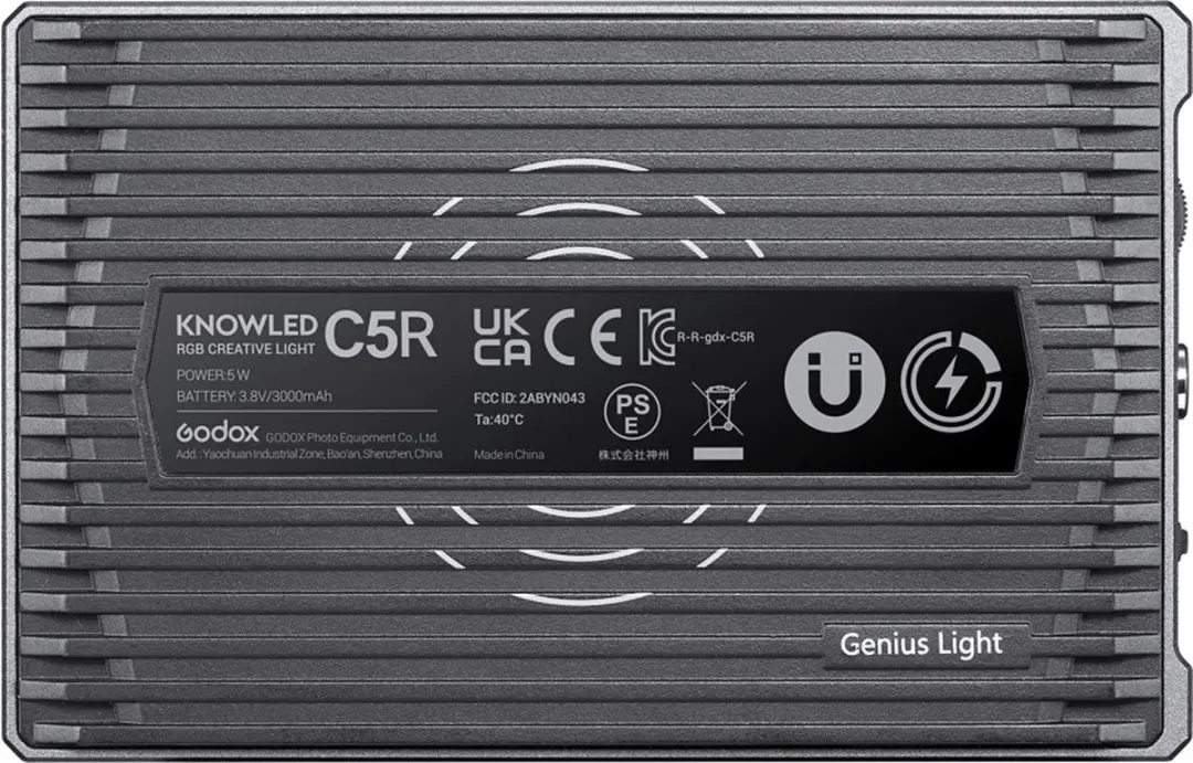 Godox Knowled C5R RGB LED Licht - 2500K-8500K - 110 LED