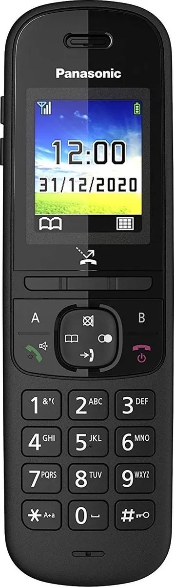 Panasonic KX-TGH710 DECT Telefoon - Zwart - afbeelding 6 van 6