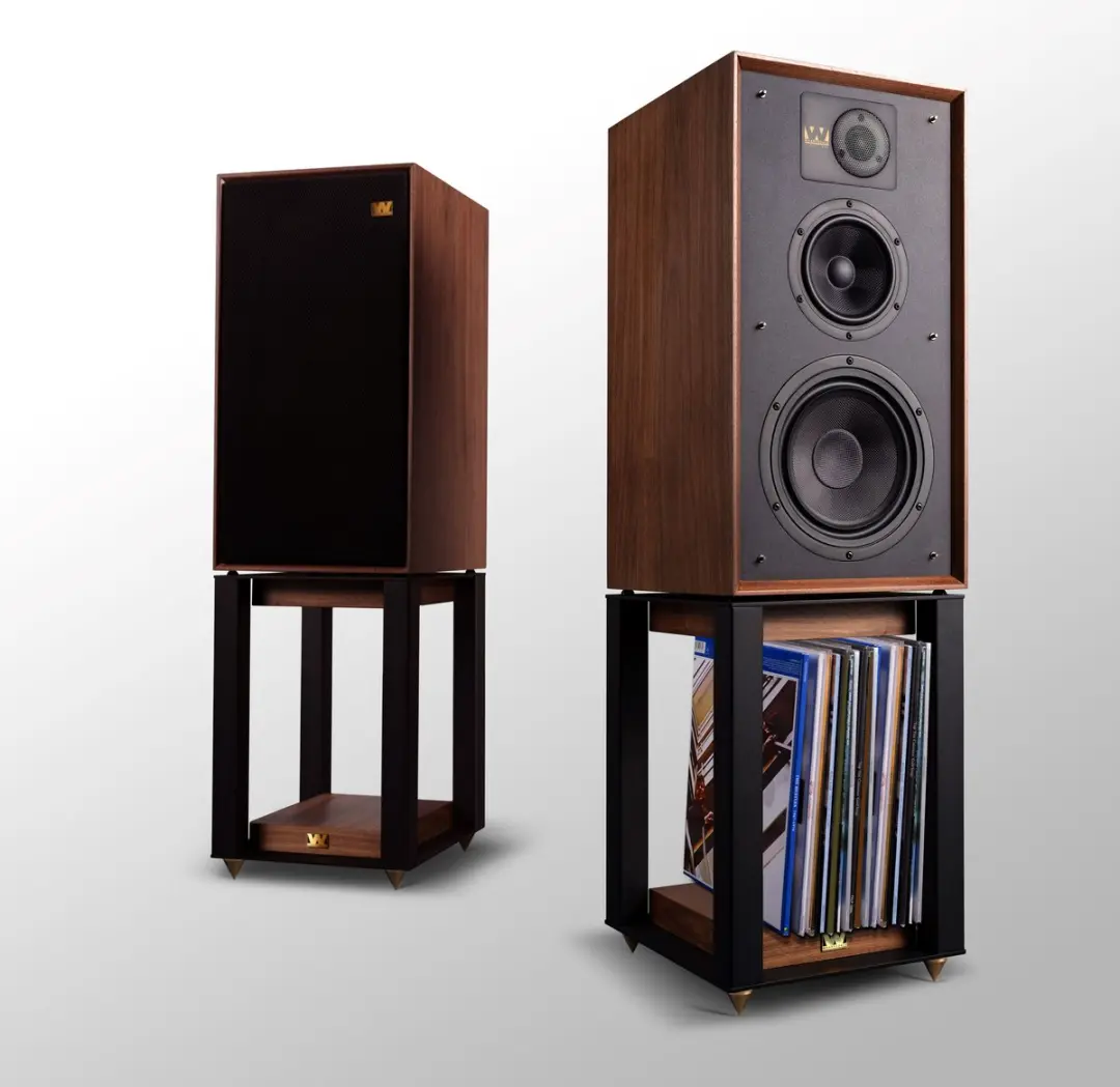 Wharfedale Linton Speaker Stands WH-061705-00A - Walnoot