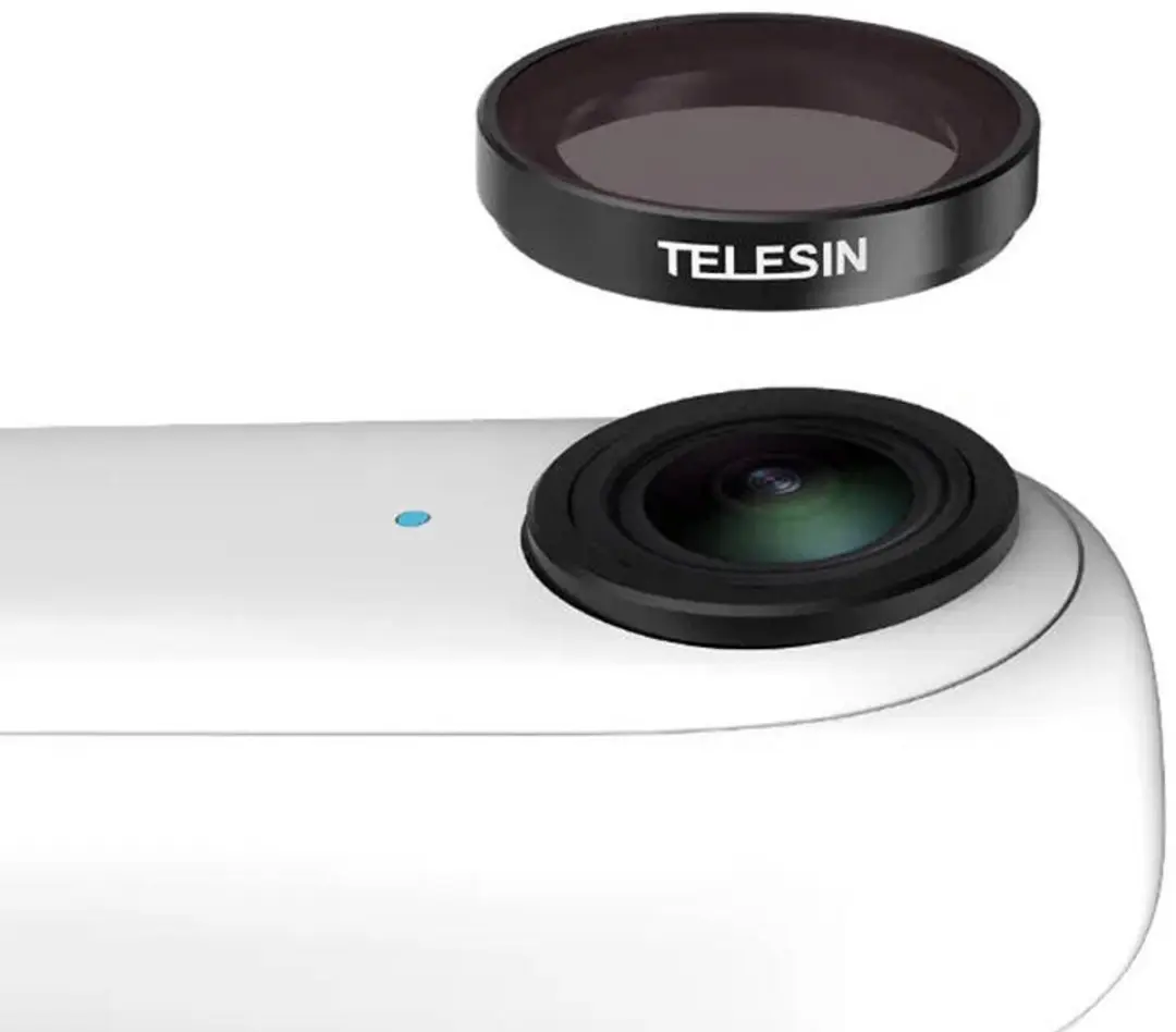 Telesin CPL ND8/ND16/ND32 Filterset Insta360 Go3 - Zwart - afbeelding 3 van 6